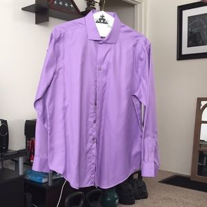 Men’s dress shirt, non iron, slim fit, CK